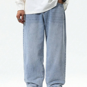 Pantalón baggy de mezclilla