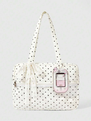 Polka Dot Shoulder Bag