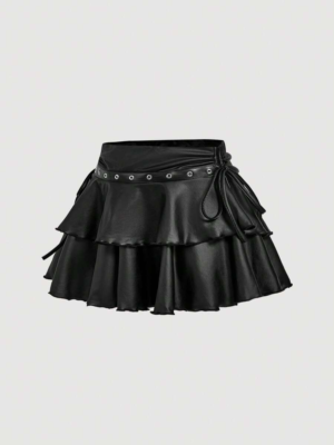 Layered Mini Skirt