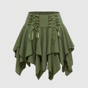 Goth Minifalda asimétrica